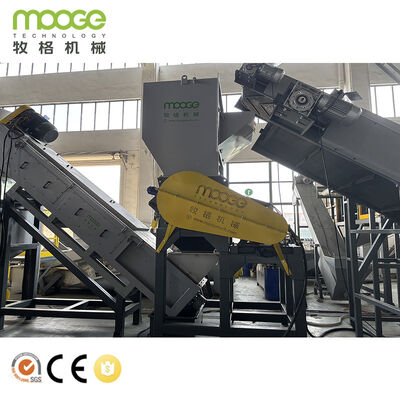 PP Bags Scrap Crushing PE Film Recycling Washing Line