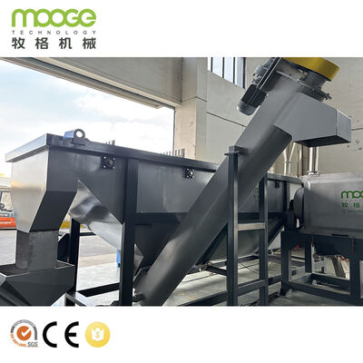 High-Efficiency HDPE Rigid Container Flakes Washing Line for Post-Consumer Recycling