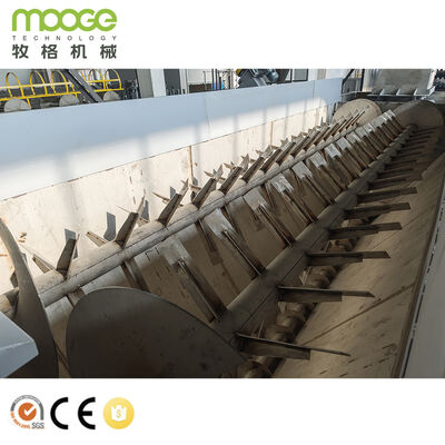 Soft Waste Bag Crushing Pp Pe Plastic Film Washing Recycling Line