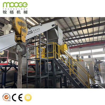 304 Stainless Steel PE PP Film Recycling Washing Line Plastic Film Crushing Washing Drying Production Line