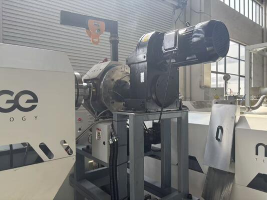 PE PP LDPE Films Compacting and Pelletizing Machine with Laser Filter