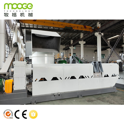 Máquina de fabricação de granulados de filme de Hdpe Pe reciclado de plástico