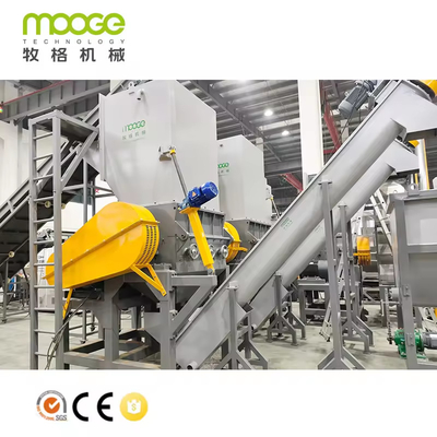 Linha de produção de esmagamento de resíduos de plástico para reciclagem