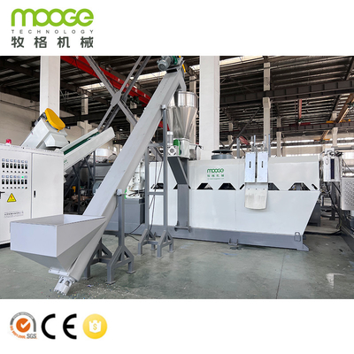 Máquina de granulação de plástico para reciclagem de flocos de garrafas