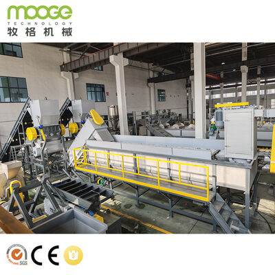 Resíduos sujos Pp Saco de Raffia Lavar Reciclagem Pe Filme Máquina de reciclagem de plástico