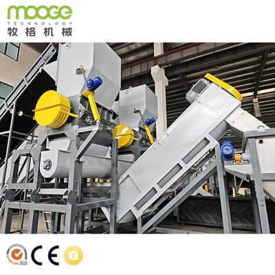 Linha de reciclagem de filmes de plástico de moldagem de sacos de resíduos