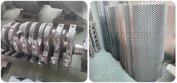 Linha de trituração de resíduos de máquinas de lavagem e trituração de resíduos 7