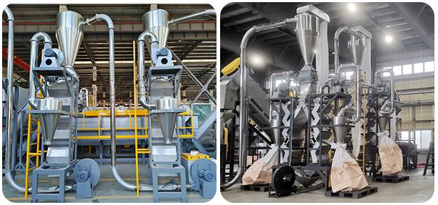 Linha de trituração de resíduos de máquinas de lavagem e trituração de resíduos 19