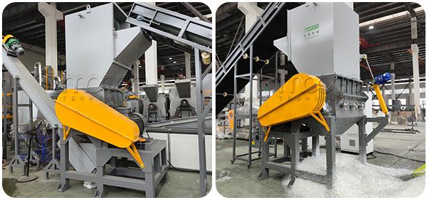 Máquina de secagem de garrafas de plástico de reciclagem PE PP 3