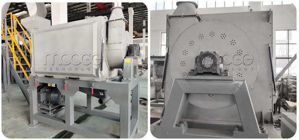 Clean Plastic Flakes Production SUS 304 Bottle Recycling Washing MEB-Series Waste Hot Water Plastic Recycling Line 15